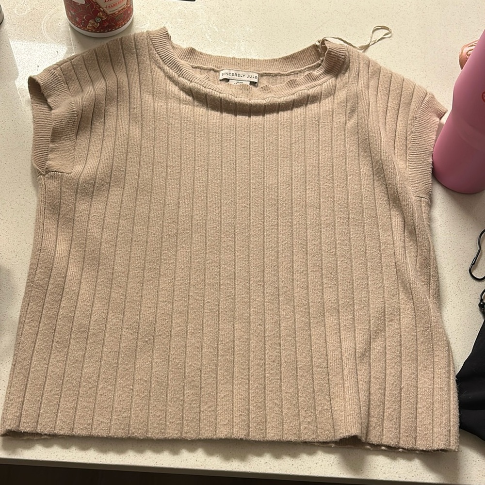 Sweater tank